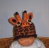 Baby Giraffe  Hat animal roll brim beanie