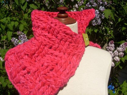 Pink Yoda Cowl