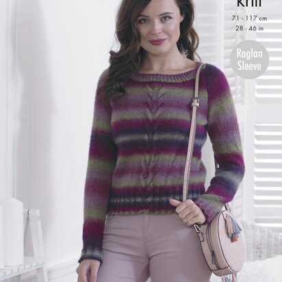 Sweater & Cardigan in King Cole Riot DK - 5005 - Downloadable PDF
