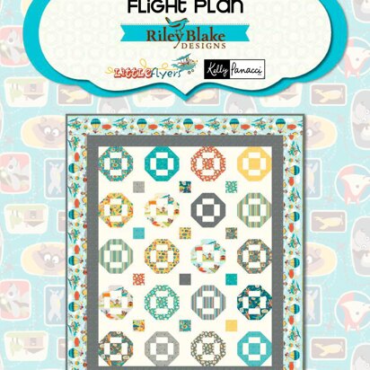 Riley Blake Flight Plan - Downloadable PDF