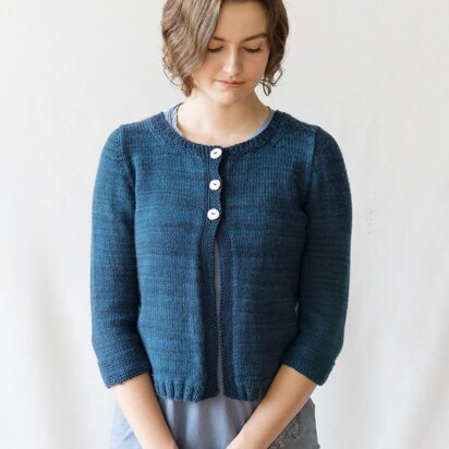 Canvas Cardigan - knitting pattern