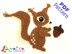 Squirrel Applique