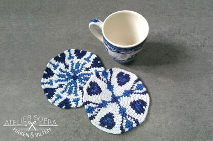 Coaster Delft Blue (no.1)