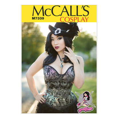 McCall's Misses' Overbust or Underbust Corsets by Yaya Han M7339 - Sewing Pattern