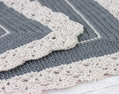 Canterbury Crochet Throw Blanket #605