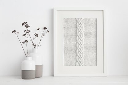 Wall hanging with braiding - Wall Art Decor + Video