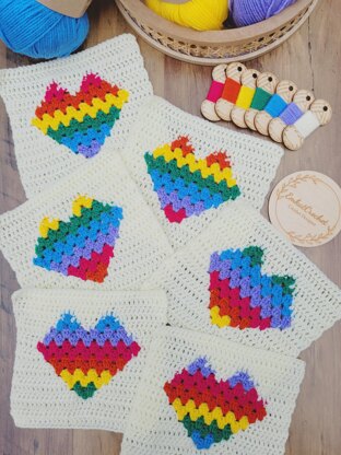 Rainbows of Love Baby Blanket US Terms