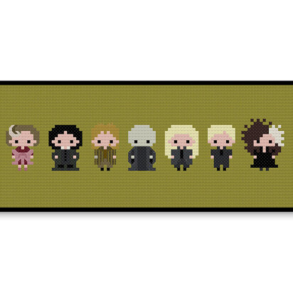 Wizard Villains Bite Size - PDF Cross Stitch Pattern