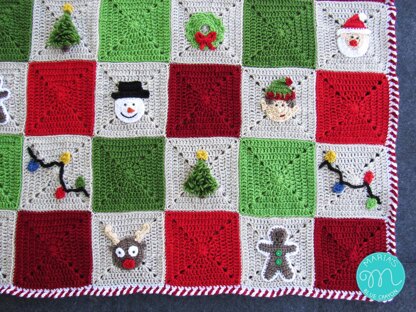 Christmas Granny Afghan