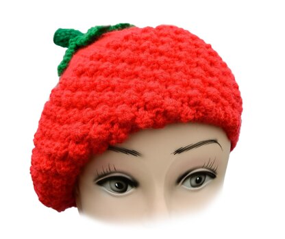 Cute Hats to Knit 5 - bicycle, raspberry beret, motorbike, Artic fox