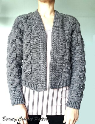 Cable Cardigan