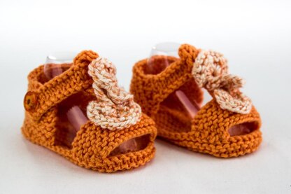 Ruffle Top Baby Sandals