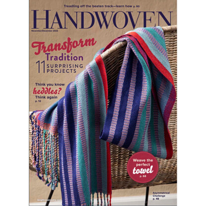 Handwoven Magazine September/October 2023