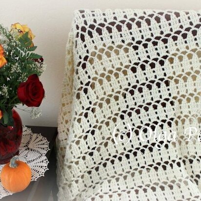 Easy Lace Throw