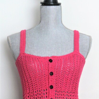 Easy Crochet Summer Crop Top