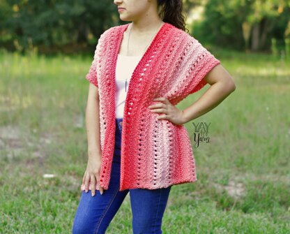 Coral Cardigan