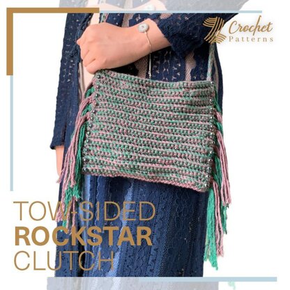 Tow-Sided Rockstar Clutch