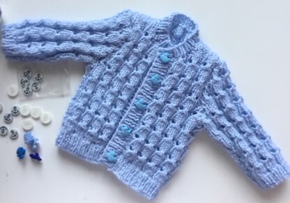 Baby blue cuddles cardigan