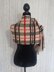 Crochet Tartan Plaid Shawl or Scarf