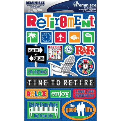 Reminisce Signature Series Cardstock Combo Sticker, 4,25 x 30,5