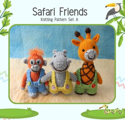 Safari Friends Set A