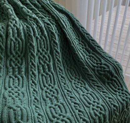 Keltie Cables Blanket or Throw