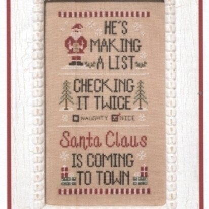Country Cottage Santa's List - CCN137 -  Leaflet