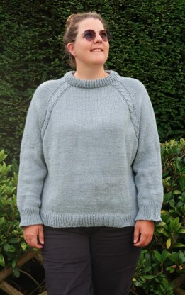 Threaded Raglan Sweater