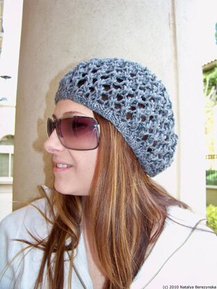 Mesh Hat, Knit Beanie Hat