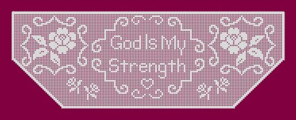 God is My Strength Prayer Shawl