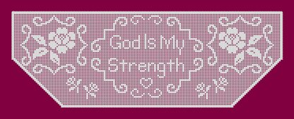 God is My Strength Prayer Shawl