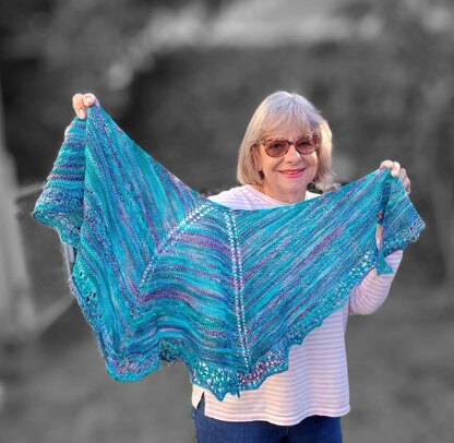 Sea Glass Shawl