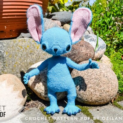 Stitch the monster toy