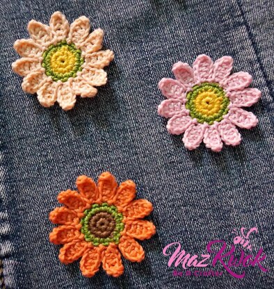 Dainty Daisy Appliques