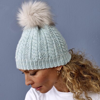 High on the Hilltop Beanie - knitting pattern