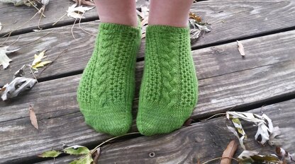 Almost Aran Socks