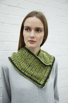 Rosemary Cowl by Cynthia Fong - Knitting Pattern For Women in The Yarn Collective