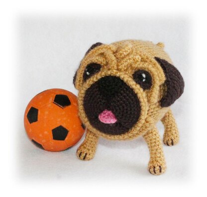 Dog Puppy Pug Crochet Pattern