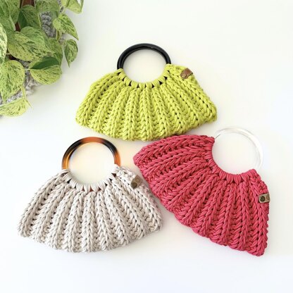 Round Handle Bag Pattern 108