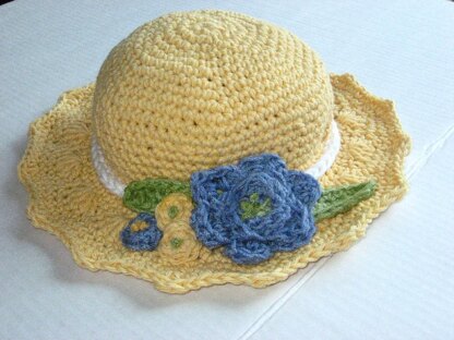 Summer Blooms Hat