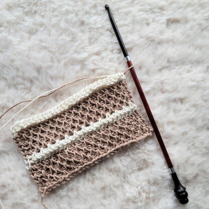 Peaks and Purls Potholder