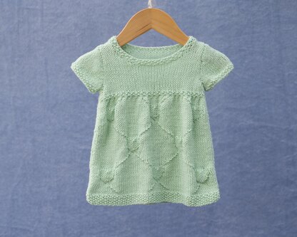 P160 Hearts & Crosses Short Sleeved/Sleeveless Dress