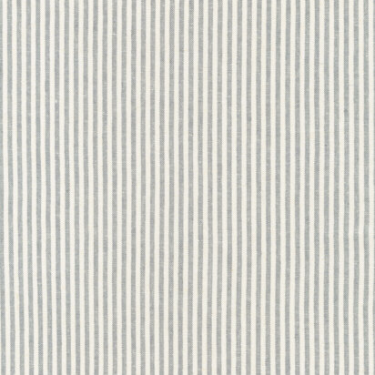 Robert Kaufman Essex Classic Wovens - Thin Stripe Steel