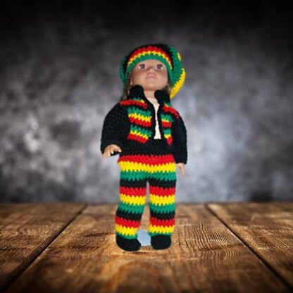 Reggae Doll Costume