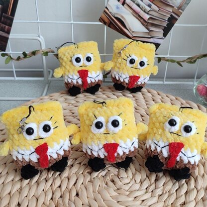 Spongebob and Patrick crochet pattern