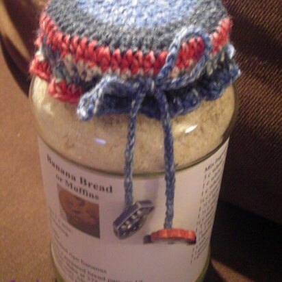 Crochet Jar Tops