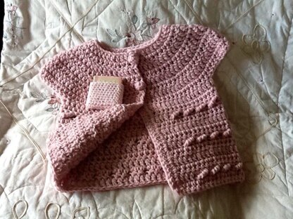 Little Cindy Pale Pink Sweater