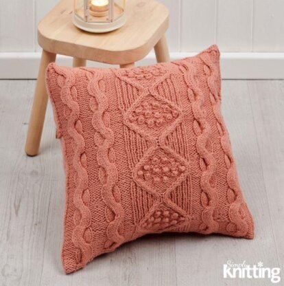 Zig Zag and Twist Cushion Cover