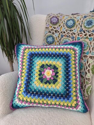 3D Granny Rose Cushion