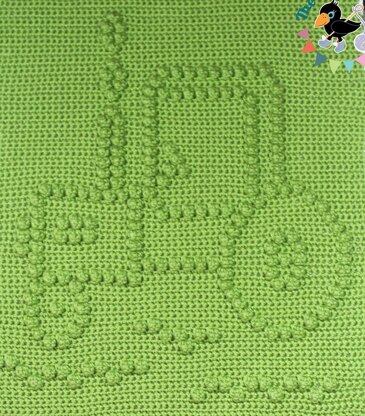 Farm Tractor Baby Blanket